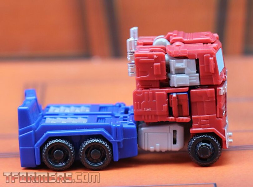 Transformers Kingdom Optimus Prime Core Wave 1 InHand Images Gallery